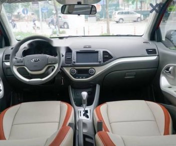 Kia Morning  S  2018 - Bán Kia Morning S năm sản xuất 2018, màu cam đất, giá 393tr