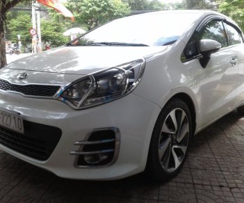 Kia Rio 1.4   2015 - Bán Kia Rio 1.4 Hatchback 2015, màu trắng, nhập khẩu, giá 500tr