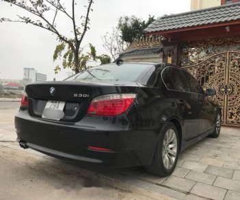 BMW 5 Series  530i 2008 - Bán BMW 5 Series 530i sản xuất năm 2008, màu đen, nhập khẩu 