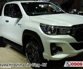 Toyota Hilux   2.4E AT 2018 - Bán xe Toyota Hilux sản xuất năm 2018, màu trắng, nhập khẩu   