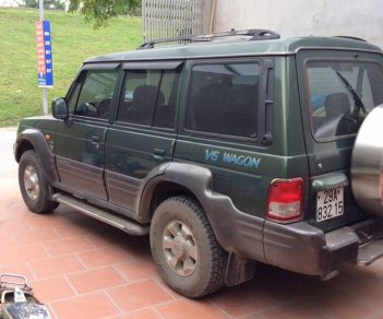 Hyundai Galloper V6 1999 - Bán xe Hyundai Galloper V6 1999, màu xanh lục, nhập khẩu, giá tốt