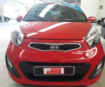 Kia Picanto 1.2AT 2013 - Bán Kia Picanto 1.2AT đời 2014, màu đỏ giá thương lượng với khách hàng có nhu cầu mua xe