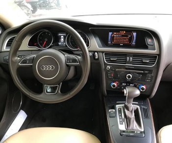 Audi A5 2.0TFSI Sportback 2013 - Xe Audi A5 2.0TFSI Sportback model 2014, bản Mỹ màu trắng nội thất kem giá tốt