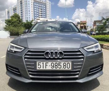 Audi A4   TFSI 2017 - Cần bán lại xe Audi A4 TFSI năm sản xuất 2017, màu xám, giá tốt