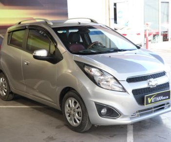 Chevrolet Spark LTZ 2014 - Bán Chevrolet Spark LTZ 2014, màu bạc, đúng chất, biển TP, giá thương lượng, hỗ trợ góp