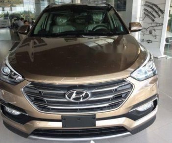 Hyundai Santa Fe 2018 - Cần bán Hyundai Santa Fe sản xuất 2018, màu nâu