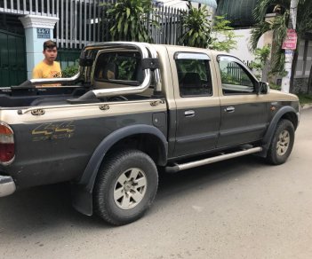 Ford Ranger XLT  2004 - Bán xe Ford Ranger XLT 2004 dầu 2 cầu full option màu vàng cát