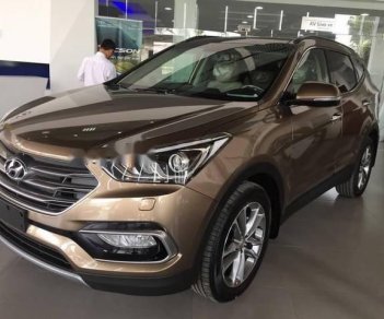 Hyundai Santa Fe 2018 - Cần bán Hyundai Santa Fe sản xuất 2018, màu nâu