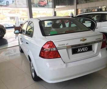 Chevrolet Aveo LT 2018 - Bán ô tô Chevrolet Aveo LT sản xuất 2018, màu trắng, giá 385tr