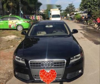 Audi A4   2010 - Cần bán Audi A4 sản xuất 2010, màu đen, xe nhập