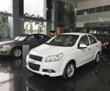 Chevrolet Aveo MT  2018 - Cần bán Chevrolet Aveo sản xuất năm 2018, màu trắng, 459 triệu