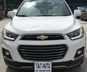 Chevrolet Captiva 2016 - Cần bán xe Chevrolet Captiva sản xuất 2016 màu trắng