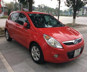 Hyundai i20 2011 - Cần bán Hyundai i20 nhập khẩu, đời 2011, đăng ký tháng 12/2011, màu đỏ, biển đẹp