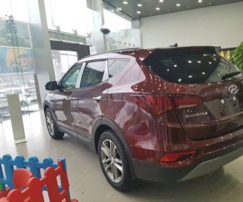 Hyundai Santa Fe 2018 - Bán Hyundai Santa Fe 2018, màu đỏ