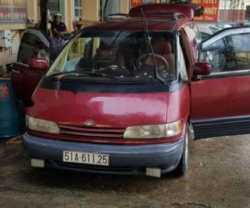 Toyota Previa   1990 - Bán Toyota Previa năm sản xuất 1990, màu đỏ chính chủ