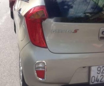 Kia Picanto 2013 - Bán Kia Picanto đời 2013, màu bạc xe gia đình, giá 325tr