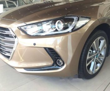 Hyundai Elantra  2.0AT  2018 - Cần bán Hyundai Elantra 2.0AT đời 2018, màu nâu, giá 659tr