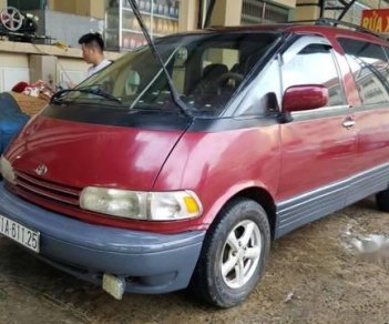 Toyota Previa   1990 - Bán Toyota Previa năm sản xuất 1990, màu đỏ chính chủ