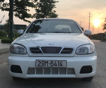 Daewoo Lanos 2001 - Gia đình cần bán Daewoo Lanos sản xuất 2001, màu trắng