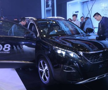 Peugeot 3008 2018 - Peugeot Hải Phòng - Bán xe Peugeot 3008 All New, màu đen, sẵn xe giao ngay, có xe lái thử, tặng bảo hiểm vật chất