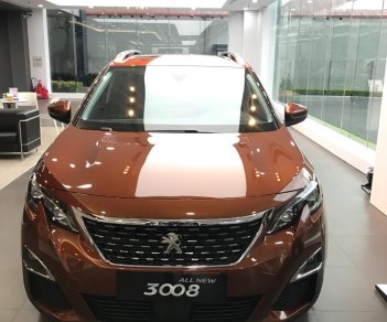 Peugeot 3008 2018 - Bán xe Peugeot 3008 chính hãng đời 2018, màu cam, giá vô cùng ưu đãi tại Hải Phòng