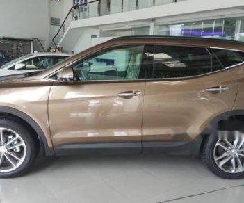 Hyundai Santa Fe   2018 - Bán Hyundai Santa Fe sản xuất 2018, màu nâu