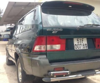 Ssangyong Musso 2004 - Bán xe Ssangyong Musso đời 2004, màu xanh