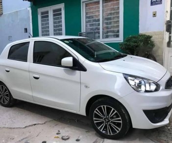 Mitsubishi Mirage MT 2016 - Bán Mitsubishi Mirage MT sản xuất năm 2016, màu trắng, giá tốt