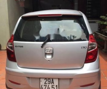 Hyundai i10 2011 - Bán Hyundai i10 năm 2011, màu bạc, 225tr