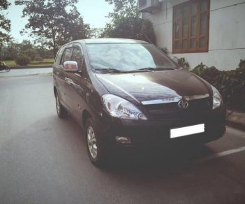 Toyota Innova 2007 - Cần bán Toyota Innova đời 2007, màu đen xe gia đình