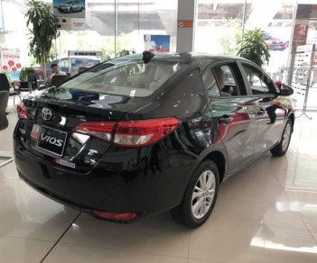 Toyota Vios  1.5 E  2018 - Bán Toyota Vios 1.5 E 2018, đời 2019, màu đen