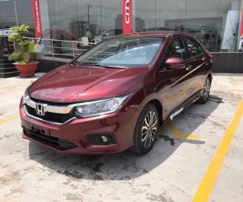 Honda City   2017 - Cần bán lại xe Honda City 2017, màu đỏ, giá chỉ 585 triệu