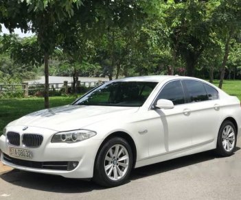 BMW 5 Series 523i   2010 - Bán ô tô BMW 523i 2010, màu trắng, xe nhập số tự động giá cạnh tranh