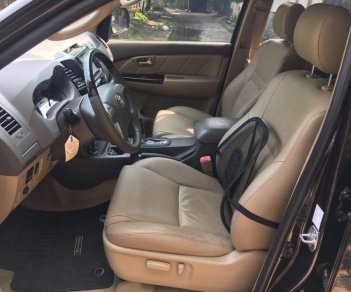 Toyota Fortuner V 2012 - Cần bán lại xe Toyota Fortuner V sản xuất năm 2012, màu nâu, nhập khẩu  