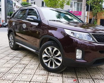 Kia Sorento   2.2AT  2017 - Bán xe Kia Sorento 2.2AT đời 2017, màu đỏ