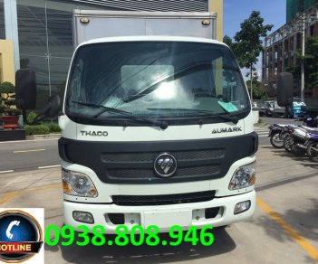 Thaco AUMARK 500A 2016 - Bán xe tải thùng kín 4,9 tấn chạy ngoài TP - giá 387 triệu - LH: 0938.808.946