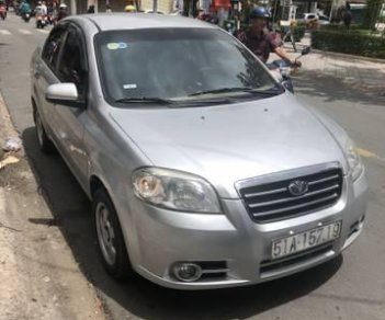 Daewoo Gentra 2010 - Cần bán gấp Daewoo Gentra 2010, màu bạc, giá tốt