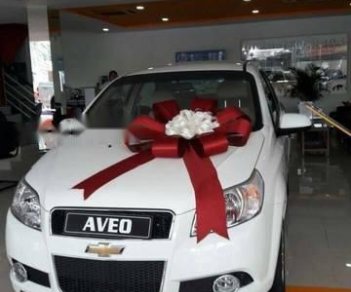 Chevrolet Aveo 2018 - Cần bán xe Chevrolet Aveo đời 2018, màu trắng, giá 399tr