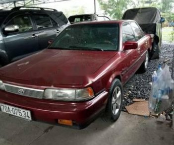 Toyota Camry 1988 - Cần bán xe Toyota Camry đời 1988, màu đỏ 