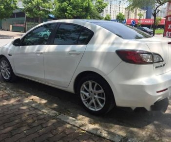 Mazda 3  AT 2014 - Bán xe Mazda 3S trắng đời 2014, số tự động, tên tư nhân một chủ từ đầu đăng ký 2014