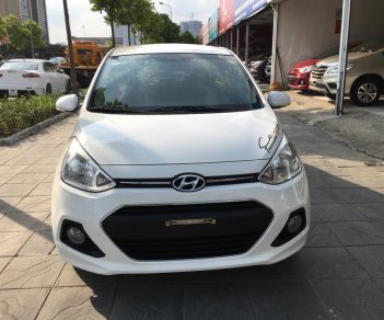 Hyundai Grand i10 1.25 MT 2016 - Bán Hyundai Grand i10 1.25 MT sản xuất năm 2016, màu trắng, nhập khẩu