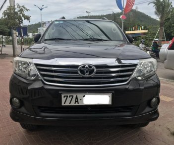 Toyota Fortuner V 2012 - Cần bán lại xe Toyota Fortuner V sản xuất năm 2012, màu nâu, nhập khẩu  