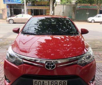 Toyota Vios 1.5G 2014 - Cần bán xe Toyota Vios G đời 2014, màu đỏ