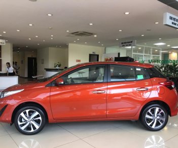 Toyota Yaris 1.5G  2018 - Bán xe Toyota Yaris G 2018 màu cam giao ngay