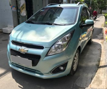 Chevrolet Spark LTZ 2015 - Bán gấp Chevrolet Spark LTZ 2015 xanh ngọc tự động