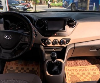 Hyundai Grand i10 1.25 MT 2016 - Bán Hyundai Grand i10 1.25 MT sản xuất năm 2016, màu trắng, nhập khẩu