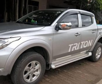 Mitsubishi Triton 2017 - Cần bán Mitsubishi Triton đời 2017, màu bạc chính chủ