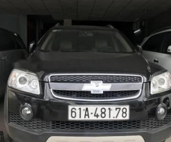 Chevrolet Captiva AT 2007 - Cần bán Chevrolet Captiva AT sản xuất năm 2007, màu đen 