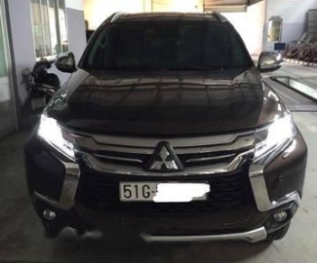 Mitsubishi Pajero 2018 - Cần bán xe Mitsubishi Pajero sản xuất năm 2018, màu nâu, giá tốt