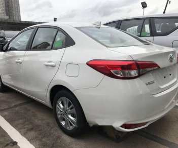 Toyota Vios 1.5E CVT 2018 - Cần bán Toyota Vios 1.5E CVT sản xuất 2018, màu trắng